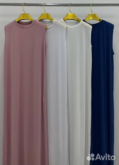 Базовое платье под абаю