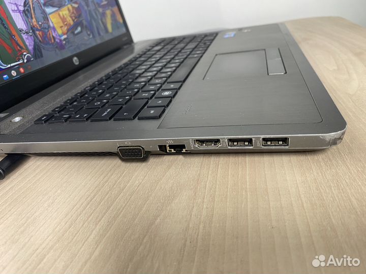 Игровой ноутбук Hp 2видеокарты/4ядра/8gb/ssd/i7