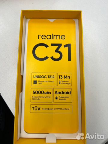 Realme c31 4 64