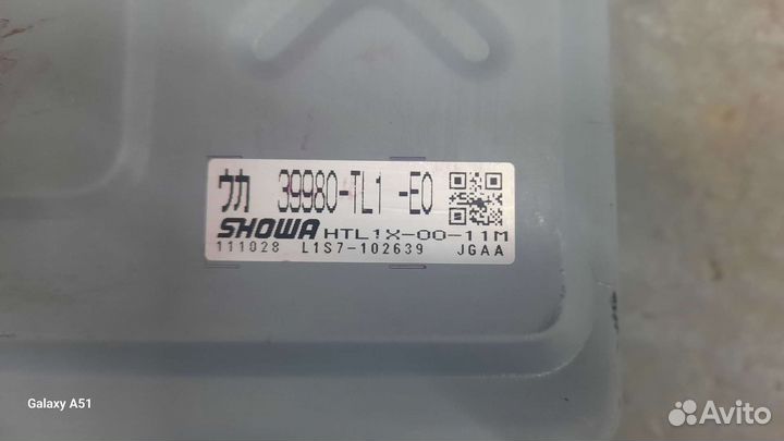 Блок управления рулевой рейкой honda accord 8