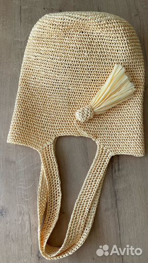 Модная авоська из рафии