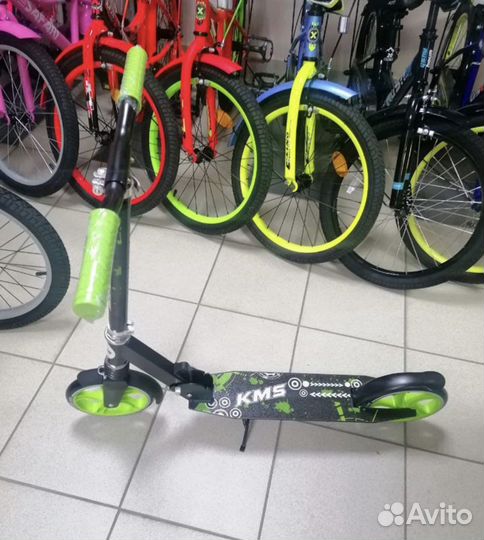 Самокат до 80 кг Зеленый