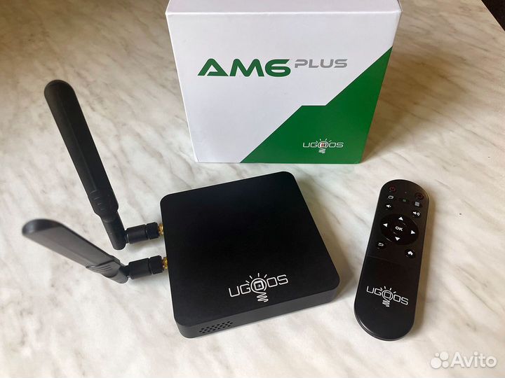 Тв-приставка Ugoos AM6 Plus 4/32 Gb