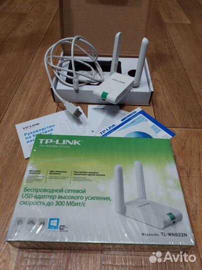 Сетевой адаптер WiFi TP-link TL-WN822N
