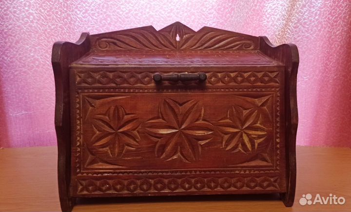 Деревянная хлебница СССР