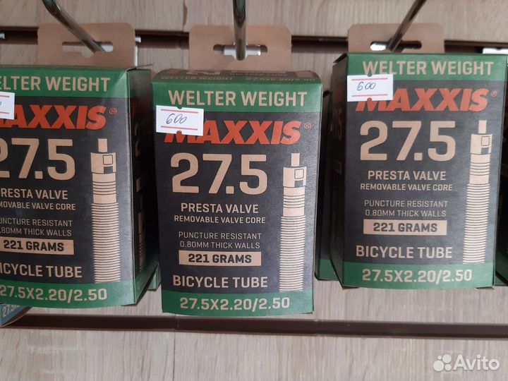 Камера велосипедная maxxis welter weight 27.5