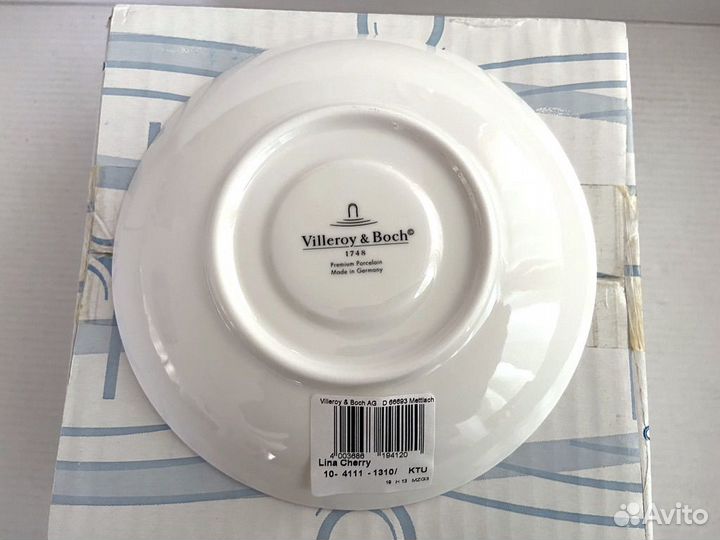 Блюдце 14 cm Villeroy & Boch Lina Cherry