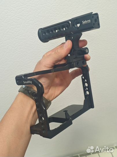 Клетка smallrig panasonic gh5 + ручка