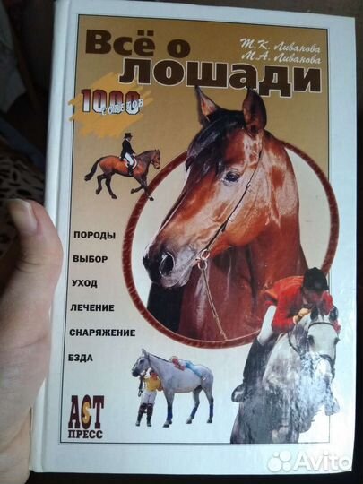 Книга про лошадей