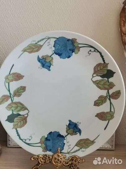 Тарелка большая винтаж