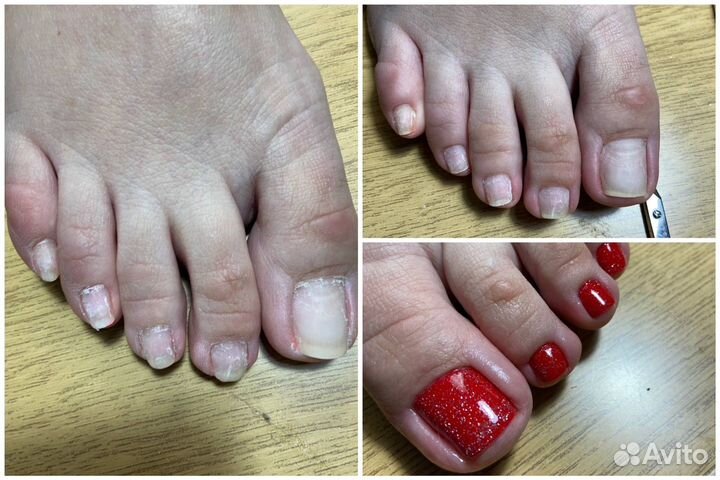 Маникюр педикюр на дому