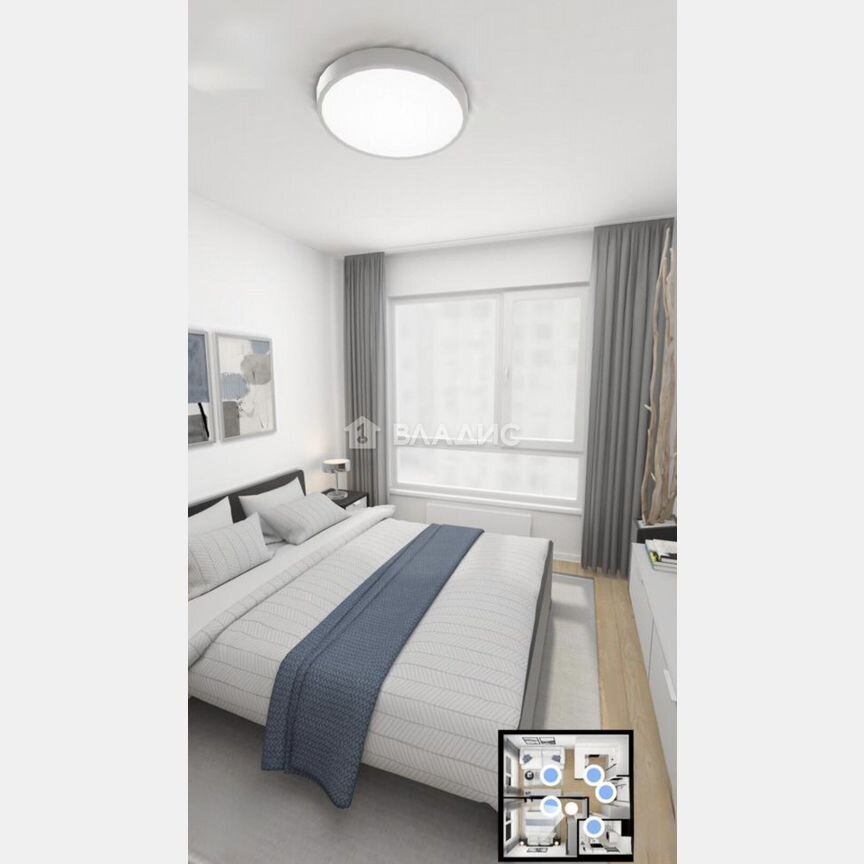 1-к. квартира, 36,1 м², 11/22 эт.