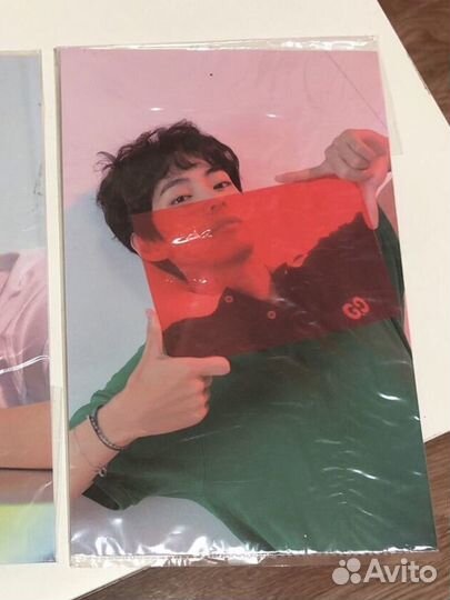 Официальные карты bts Тэхен