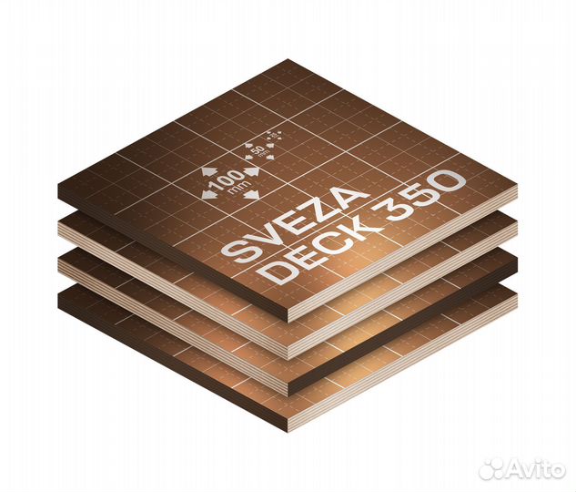 Фанера свеза ламинированная от 3250