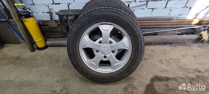 Оригинальные литые диски R16 на Ниву