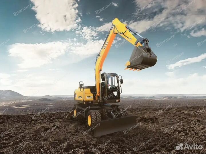 Колёсный экскаватор Runmax ER95W, 2023