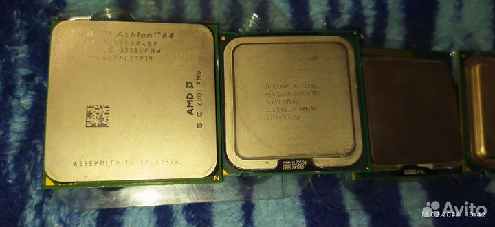 Процессоры разные