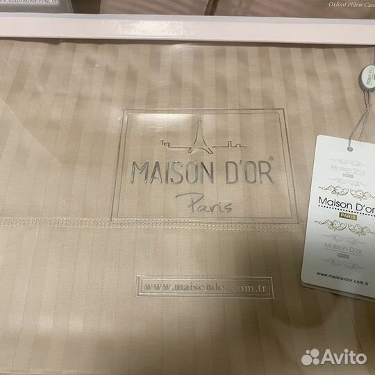 Постельное белье в полоску от Maison D'or