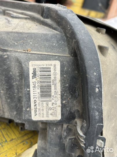 Фара левая Вольво хс90