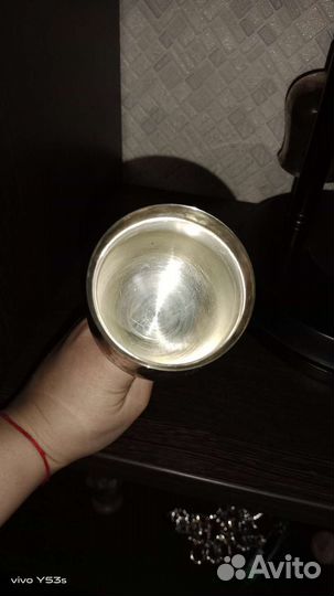 Серебряные бокалы от сбербанка