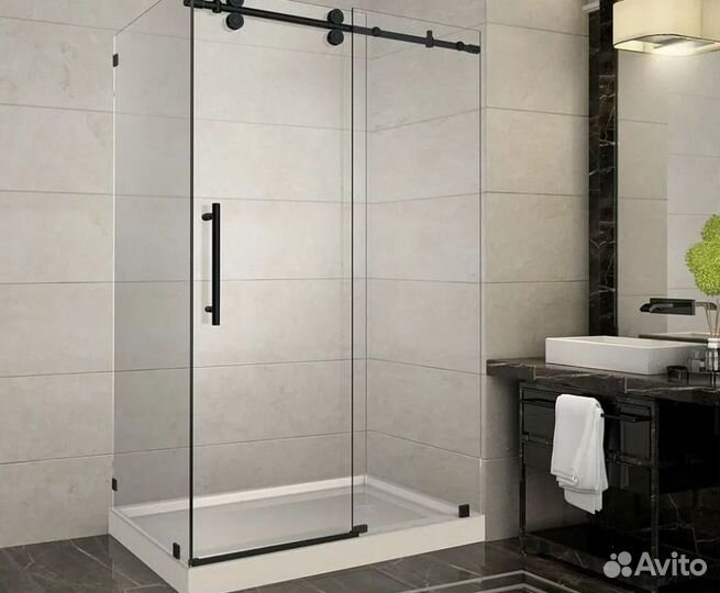 Стеклянные душевые перегородки