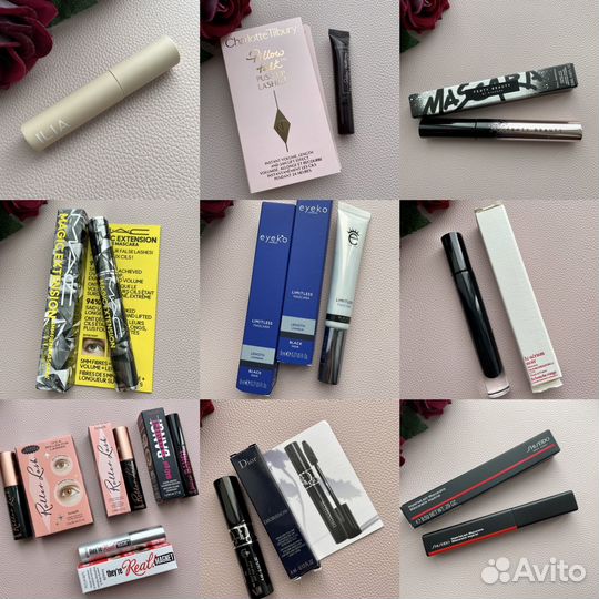 Туши Dior,MAC,Shiseido,Charlotte Tilbury,Ilia