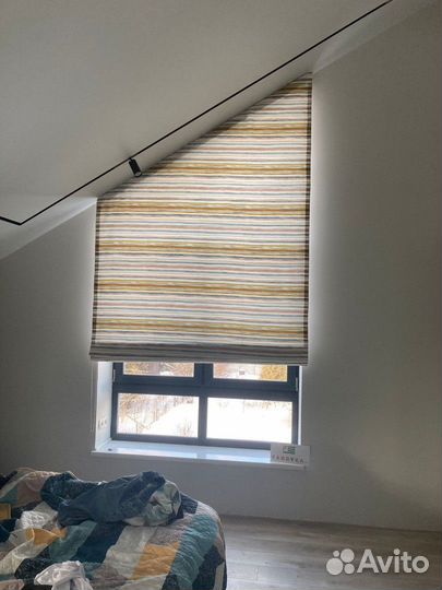 Косые шторы