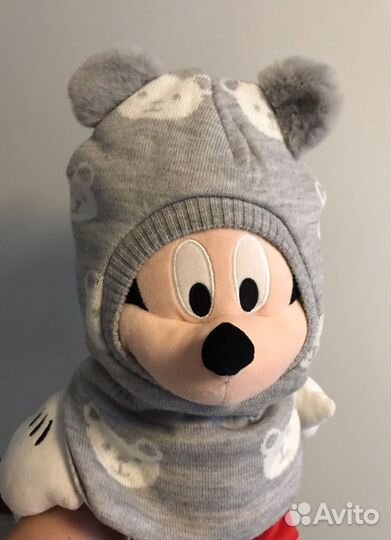 Шапка шлем для мальчика зима