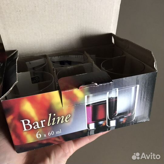 Бокалы bohemia для виски и стопки