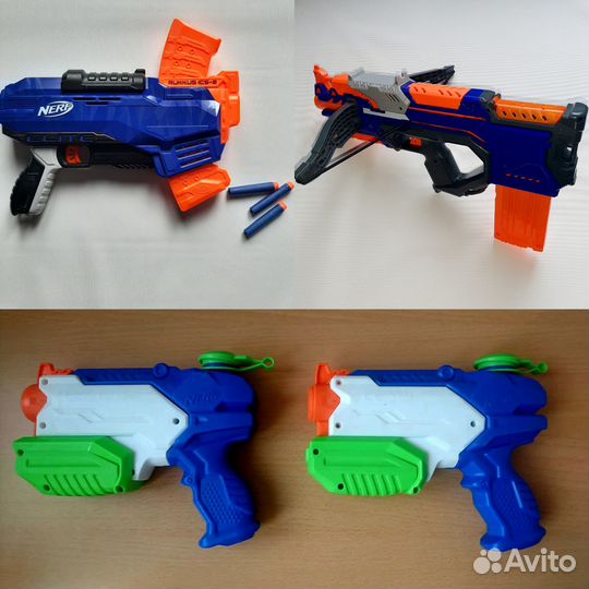 Бластеры Nerf/ Нерф США Hasbro Оригинал