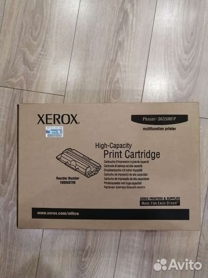 Картридж для Xerox phaser 3635mfp оригинал