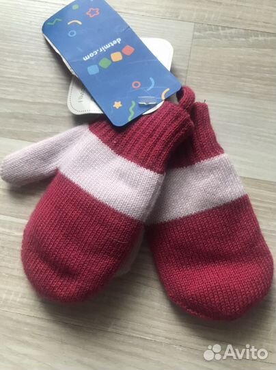 Варежки детские