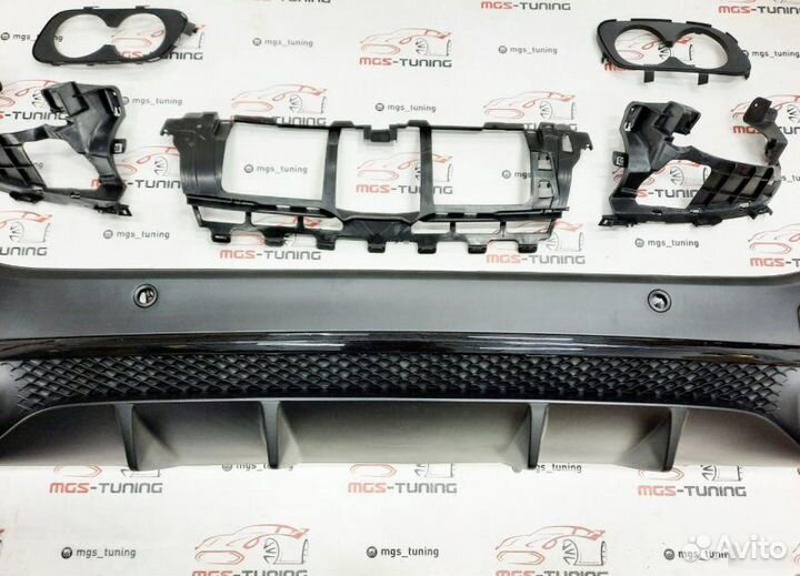 Диффузор 53 AMG Black на Mercedes GLS-Class X167