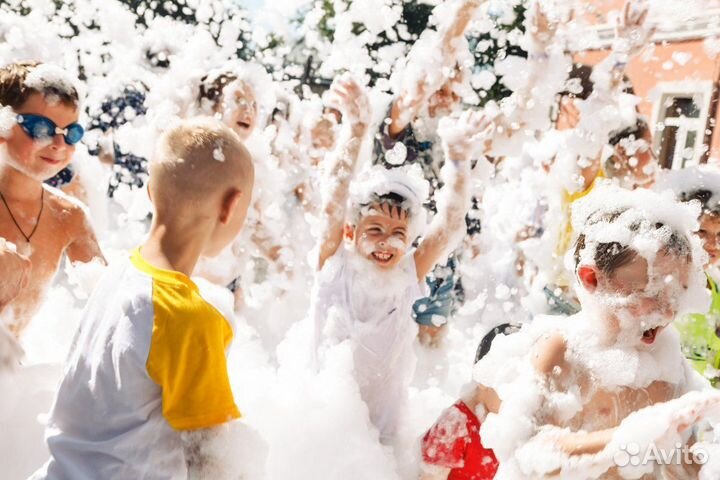 Пенное шоу / Аниматоры / Пляжная Вечеринка