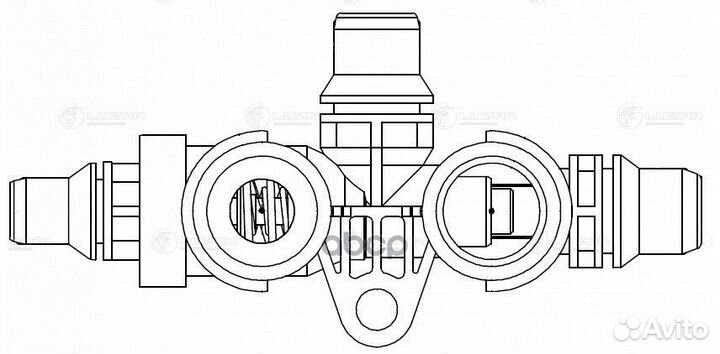 Термостат для а/м BMW X5 (E53) (00) (с корпусом)