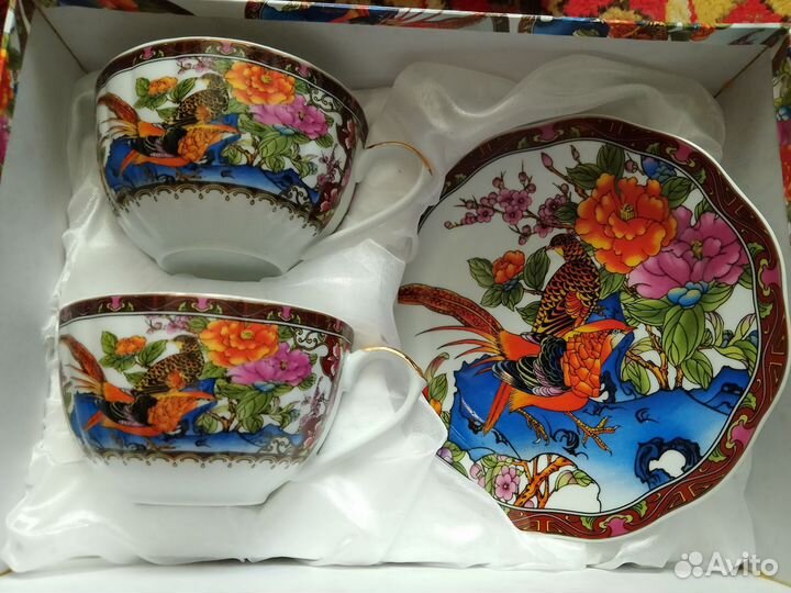 Сервиз чайный 2 пары