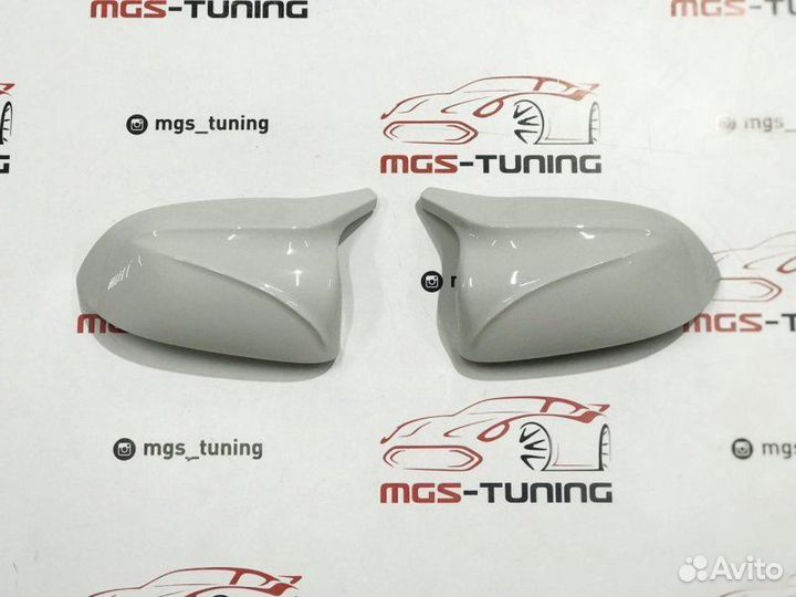 Крышки зеркал X6M F96 на X6 G06 Белые