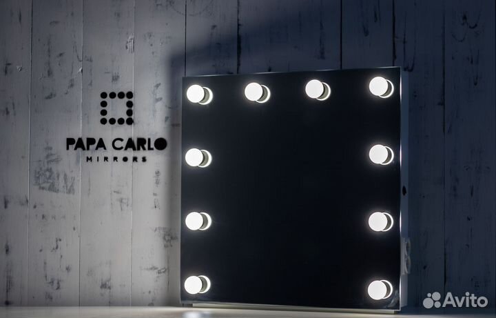 Зеркало с лампочками