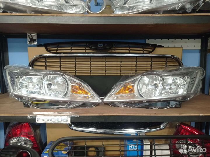 Фары передние на Ford Focus 2 рестайлинг