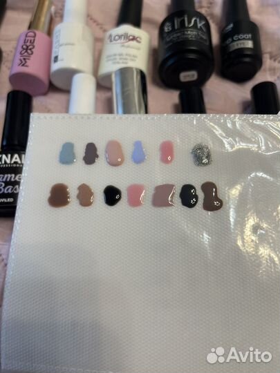 Гель лаки для маникюра и прочие расходники