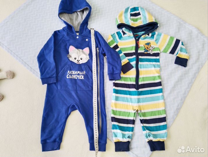 Одежда пакетом на мальчика 68