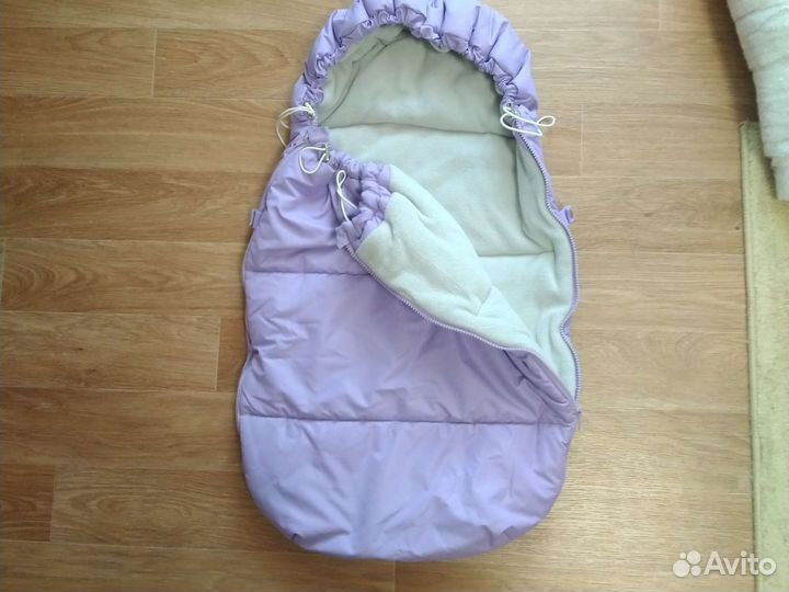 Конверт в коляску демисезонный