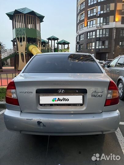 Hyundai Accent 1.5 AT, 2008, 173 000 км