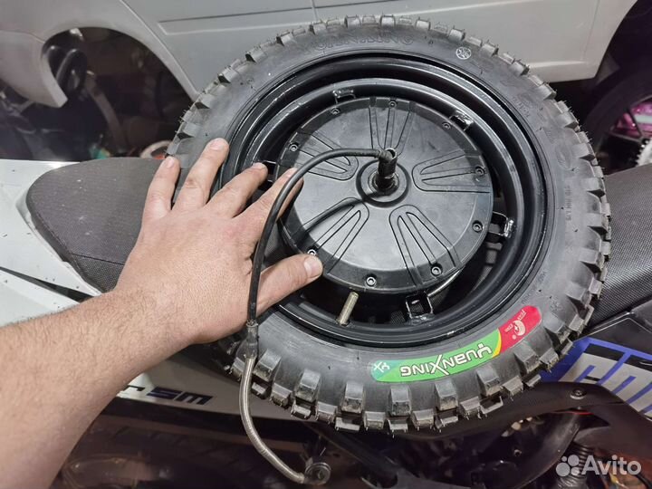 Мотор-колесо на скутер или детский питбайк