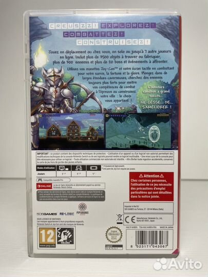 Terraria Switch, русская версия