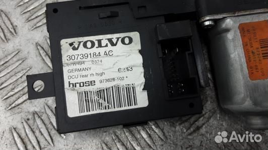 Моторчик стеклоподъемника переднего левого volvo S