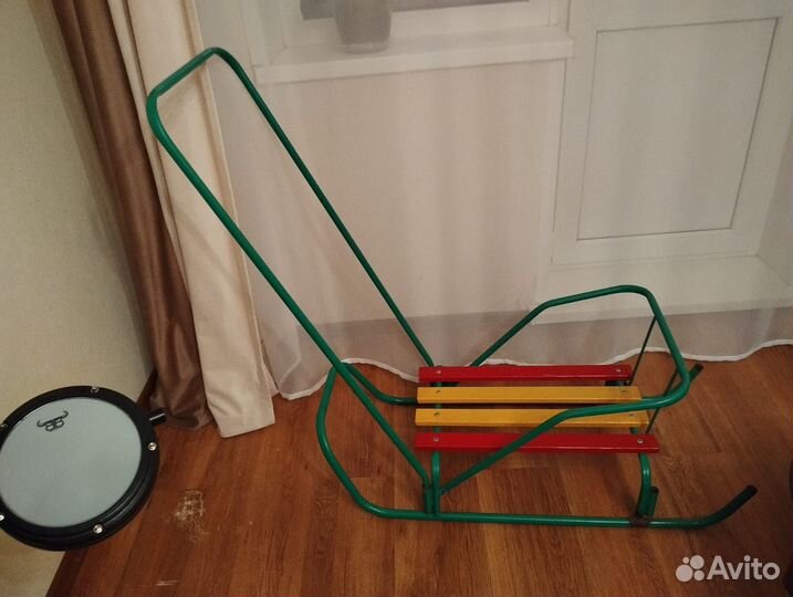 Детские зимние санки