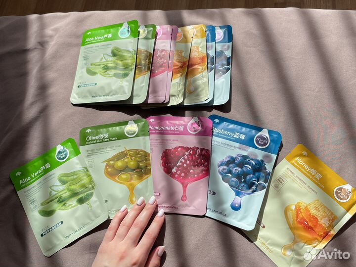 Тканевые маски для лица