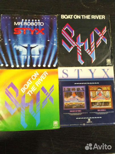 Styx Ottawan Dschinghis Khan синглы 7 винил