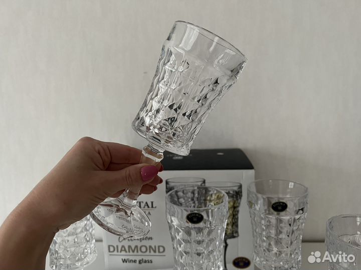 Набор фужеров для вина Bohemia 200 мл 6 шт